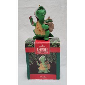 1991 Hallmark DINOCLAUS Keepsake Ornament- Handcrafted